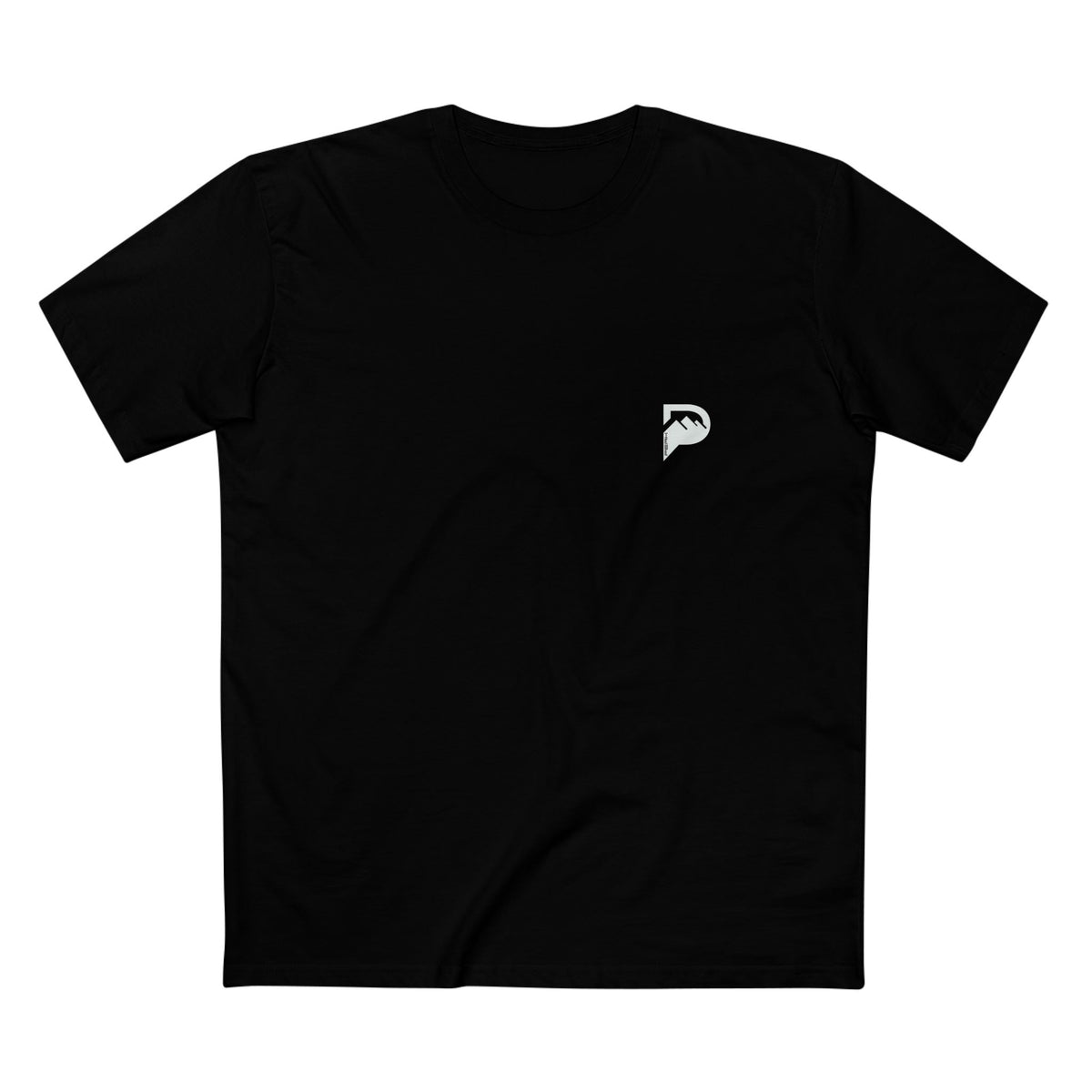 PEAK Tee with Wordmark back print, printed in Australia, product view 2