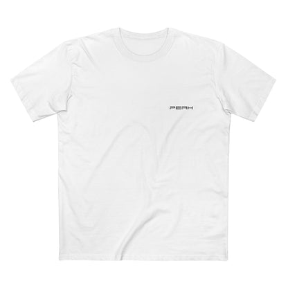 PEAK Tee, Chest & Spine Print, printed in Australia, product view 1