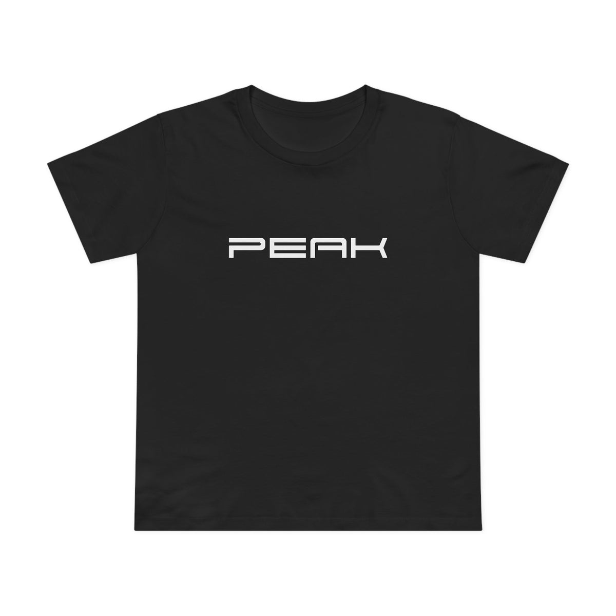 PEAK Women's Maple Tee, printed in Australia, product view 2