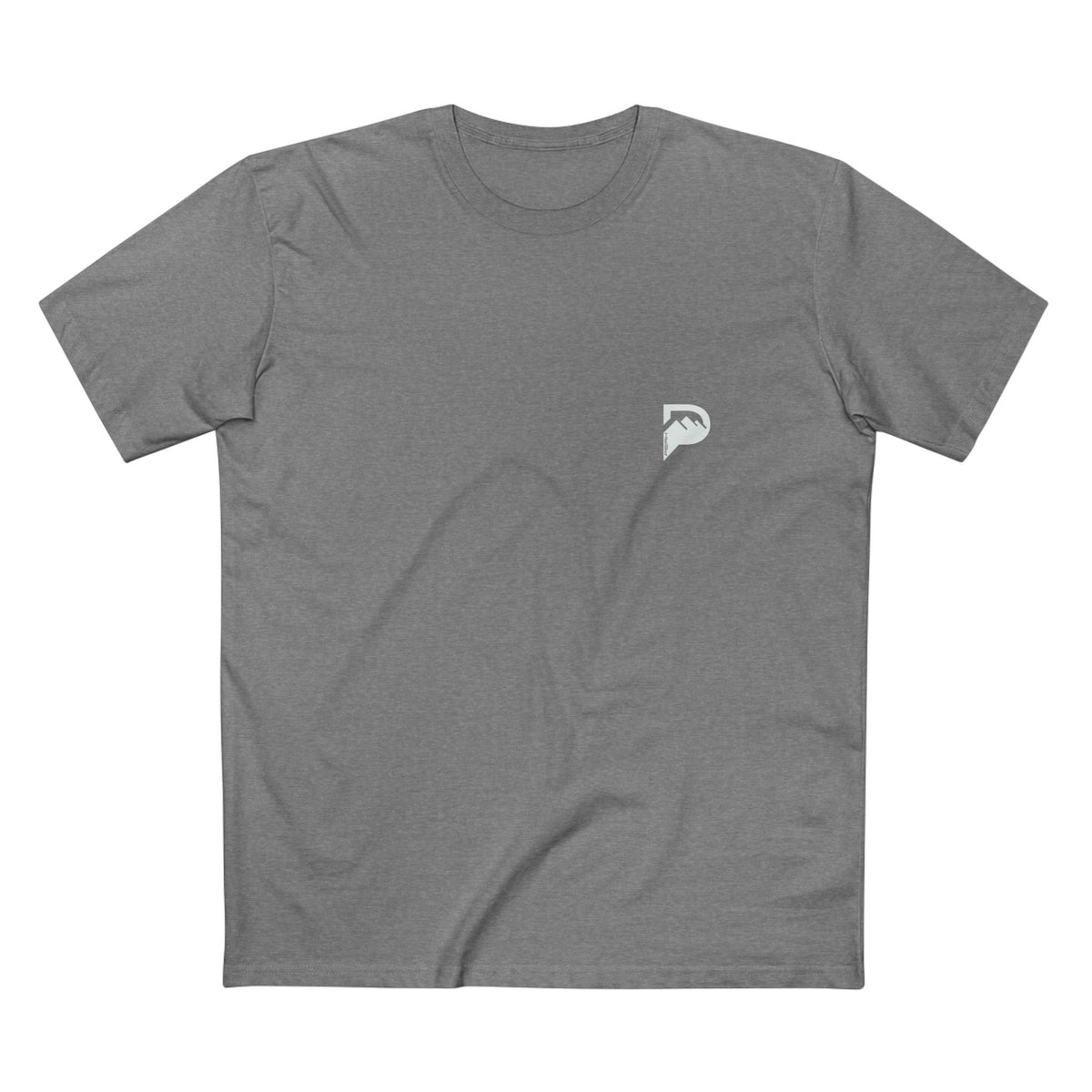 PEAK Tee with Wordmark back print, printed in Australia, product view 4