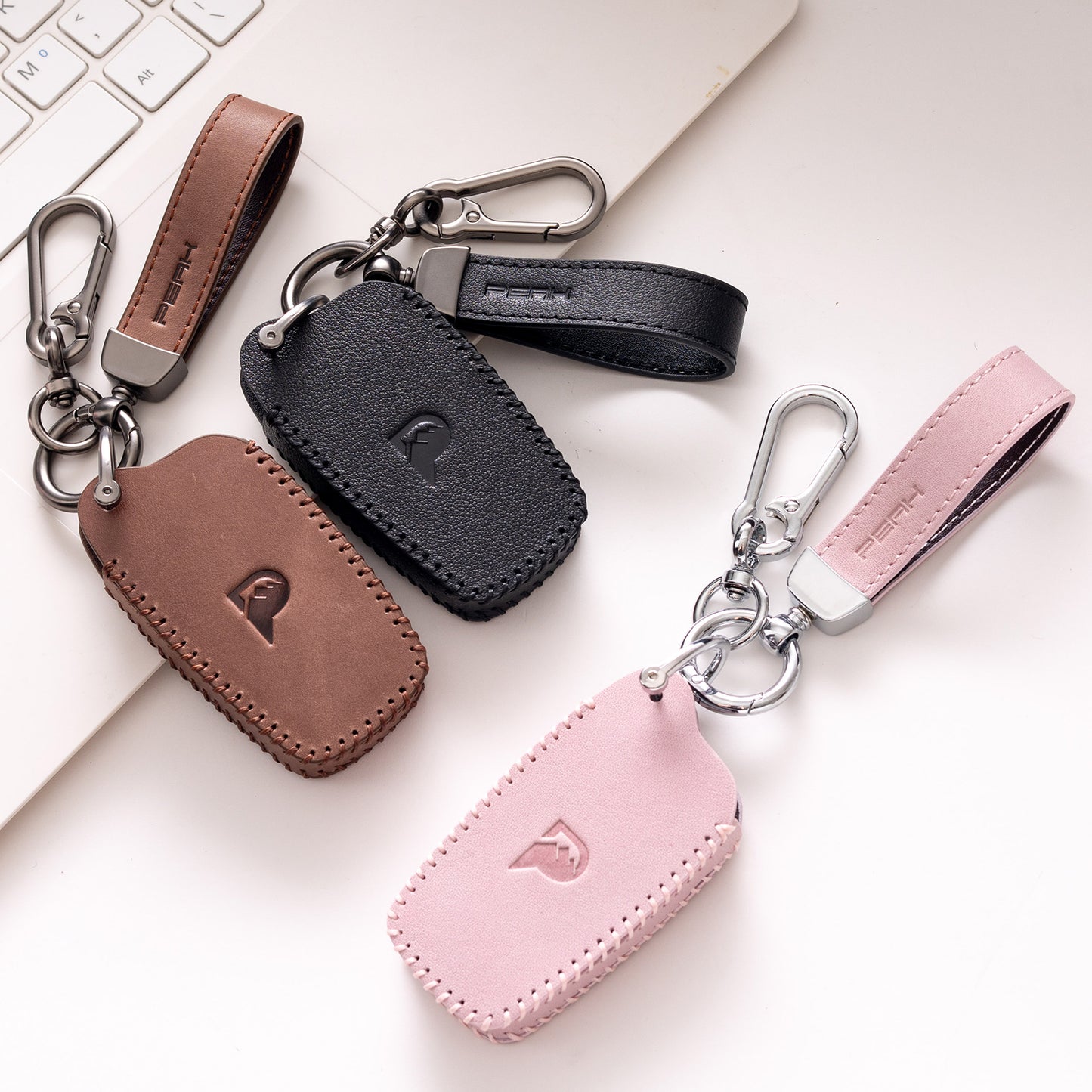 PEAK Leather Key Case for Toyota Landcruiser Prado 250