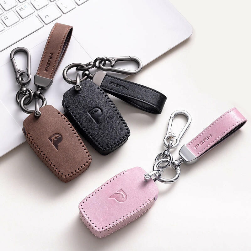 PEAK Leather Key Case for SsangYong Musso.