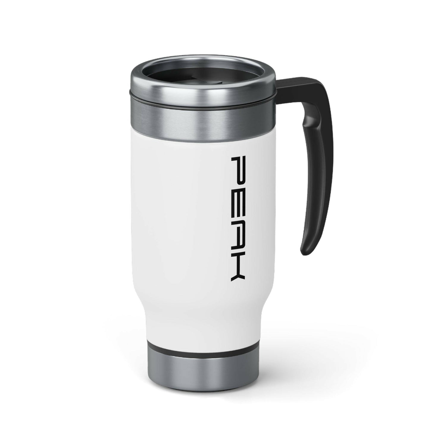 PEAK Stainless Steel Travel Mug with Handle, 415ml