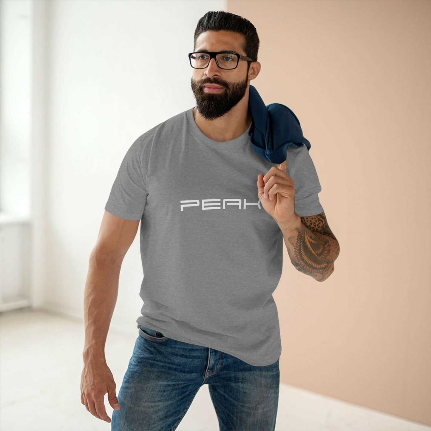 PEAK Men's Staple Tee (Available in 7 Colors).