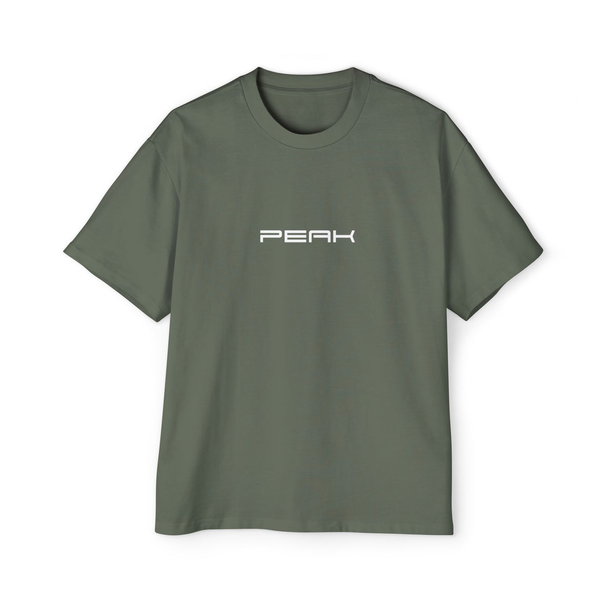 PEAK Heavy Tee, heavyweight AS Colour cotton, printed in Australia, product view 4