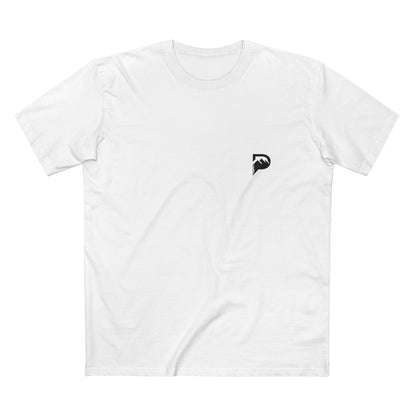 PEAK Tee with Wordmark back print, printed in Australia, product view 1