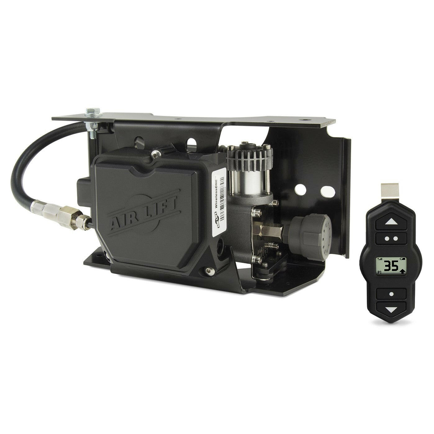 PolyAir Wireless Compressor Kit - Dual Path With Bracket Mount