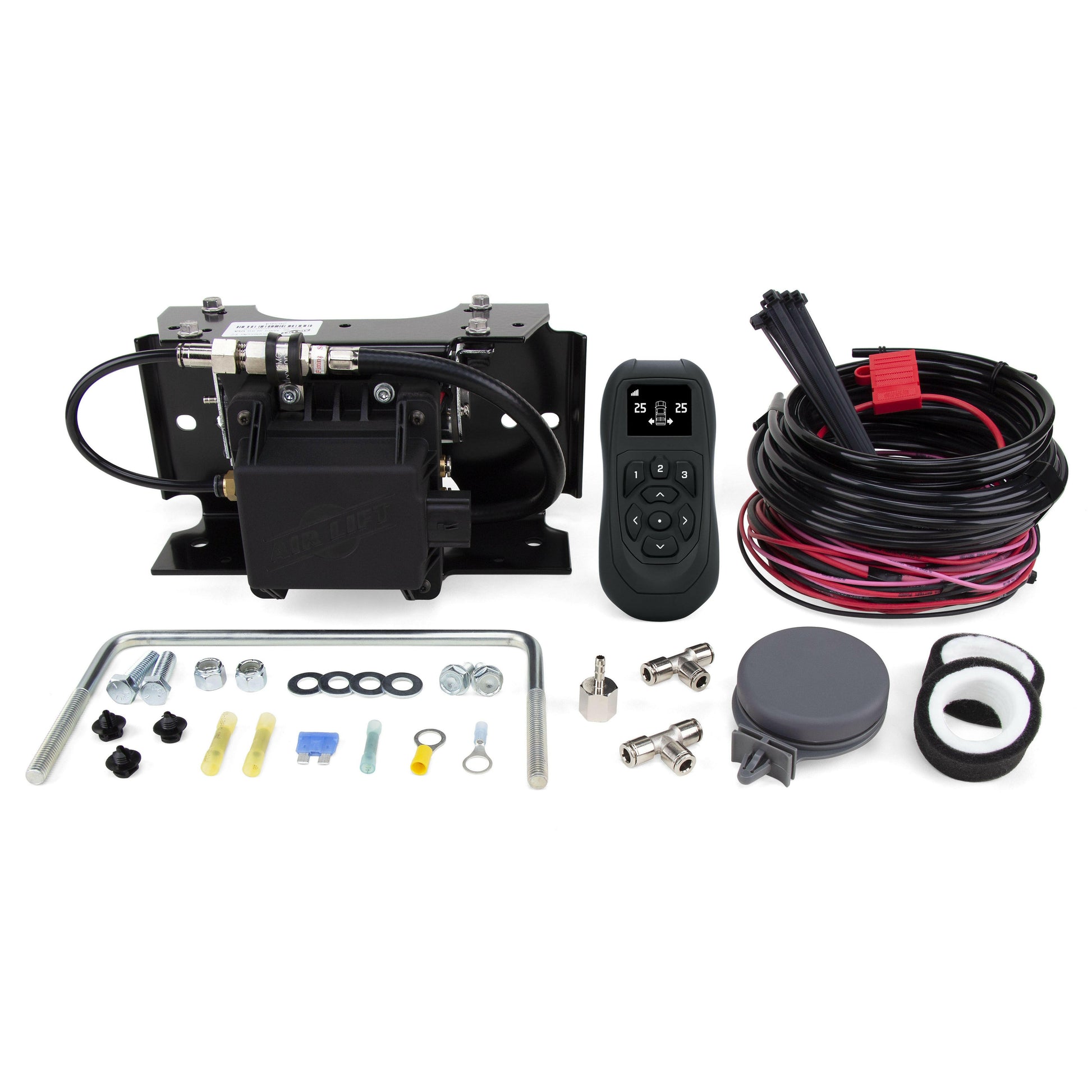 PolyAir Wireless Compressor Kit - Dual Path With Bracket Mount.