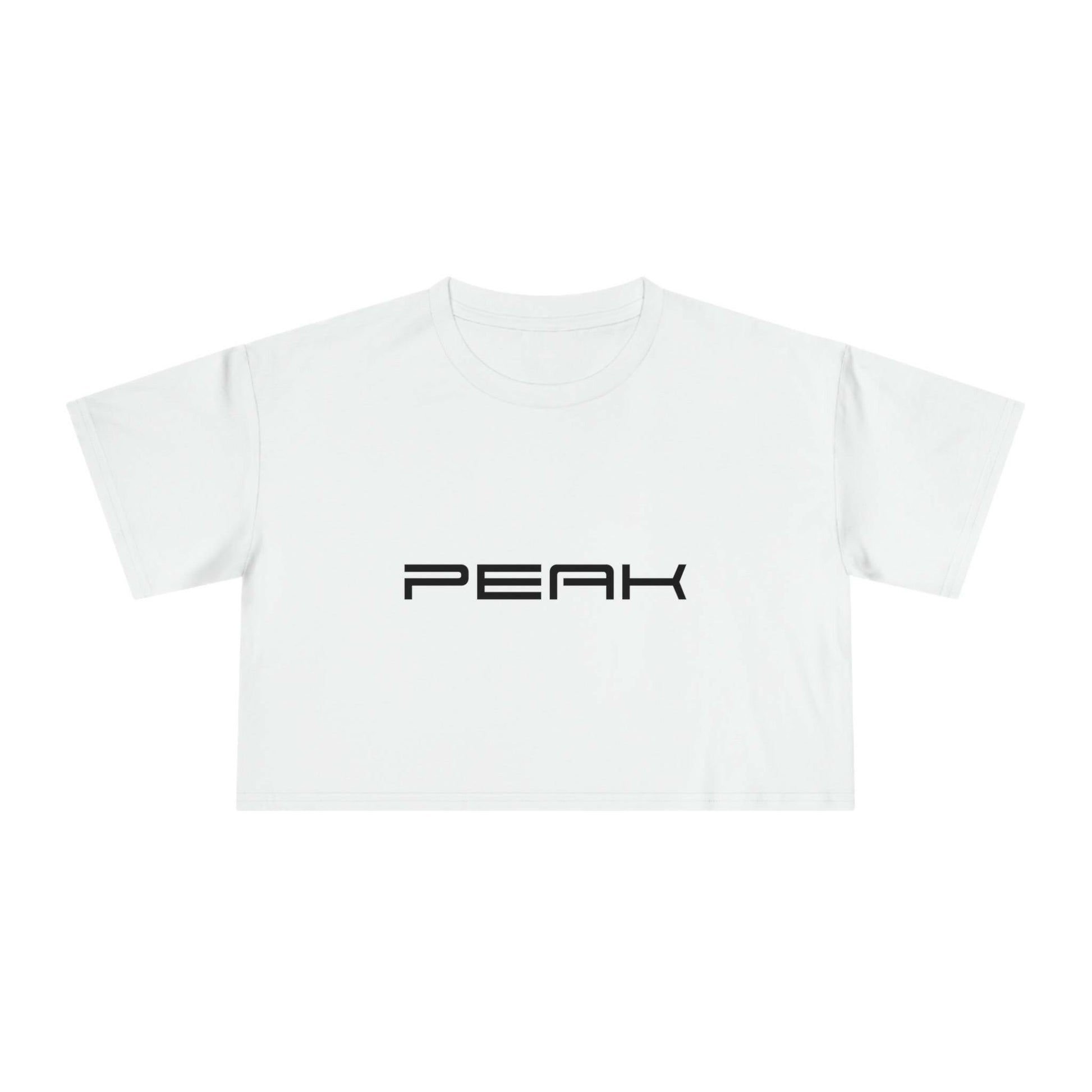 PEAK Women's Crop Tee (Available in 3 Colors).