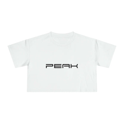 PEAK Women's Crop Tee (Available in 3 Colors).