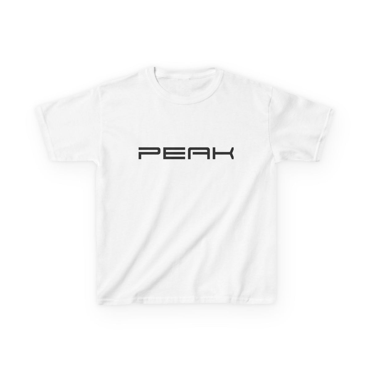 PEAK Kids Tee, printed in Australia, product view 1