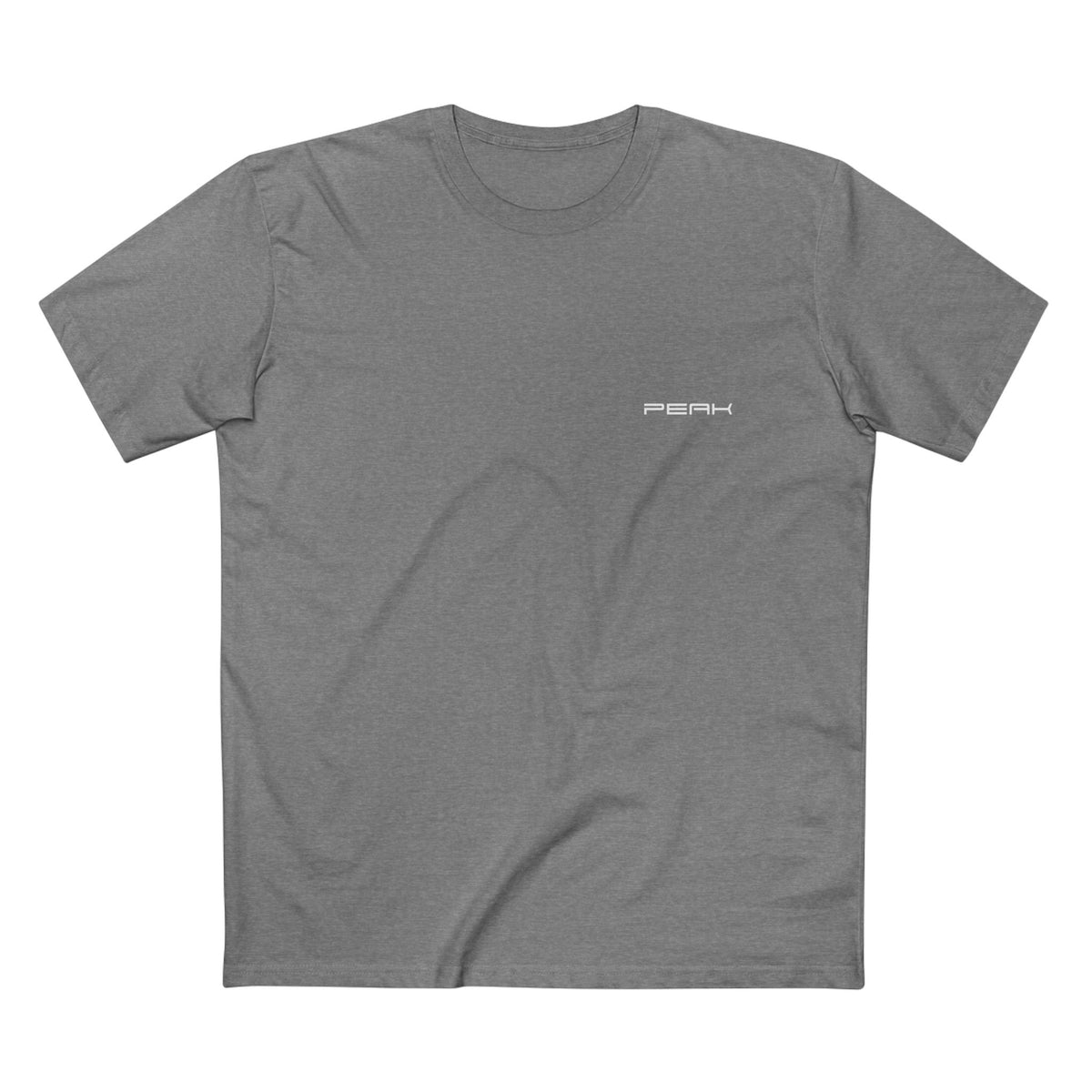 PEAK Tee, Chest & Spine Print, printed in Australia, product view 4