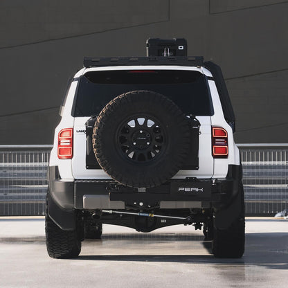 Side-Mounted Foldable Ladder System for Toyota LandCruiser Prado J250 & Lexus GX550