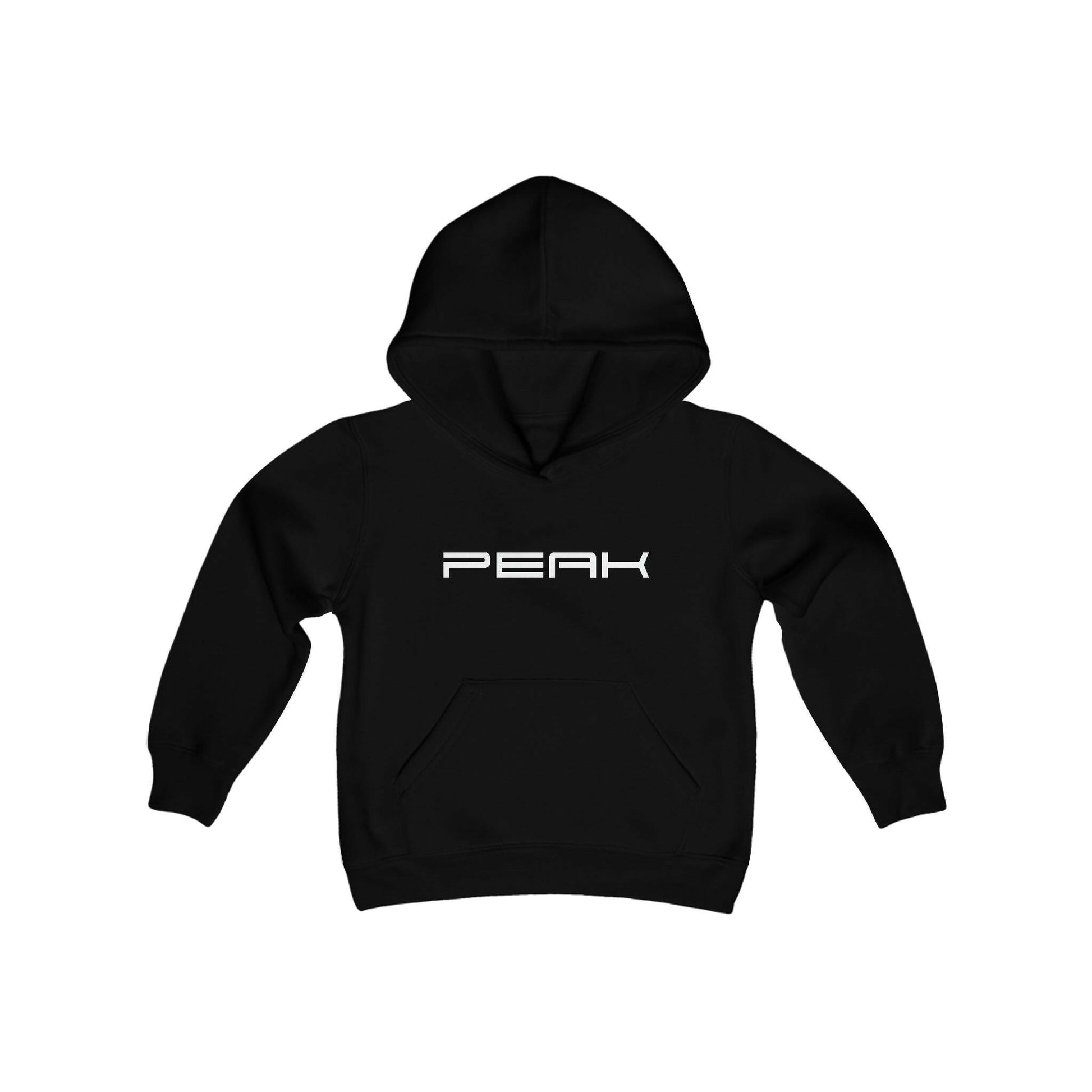 PEAK Kids Heavy Blend Hooded Sweatshirt (Available in 7 Colors).