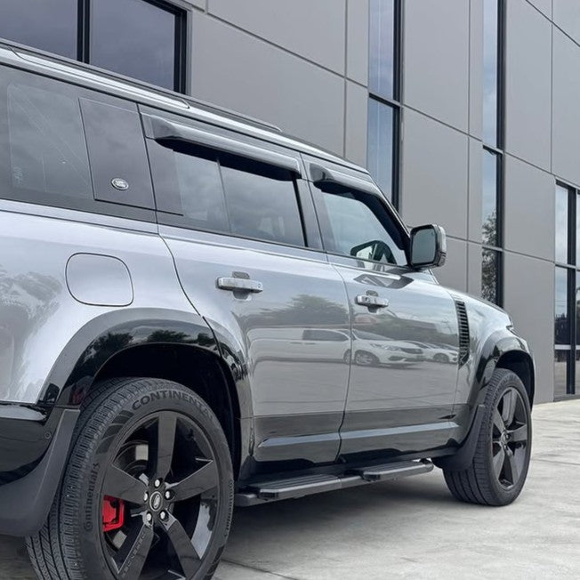 Slimline Tinted Weather Shields for Land Rover Defender 110 & 130 (L663)