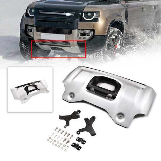 Skid Plate for Land Rover Defender 90 / 110 / 130 Series (Silver)