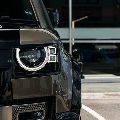 Gloss Black Wheel Arch Flares For Land Rover Defender 90 (L663)