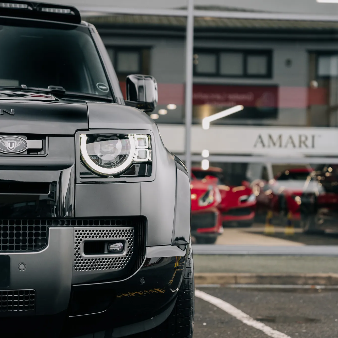 Gloss Black Wheel Arch Flares For Land Rover Defender 110 (L663)
