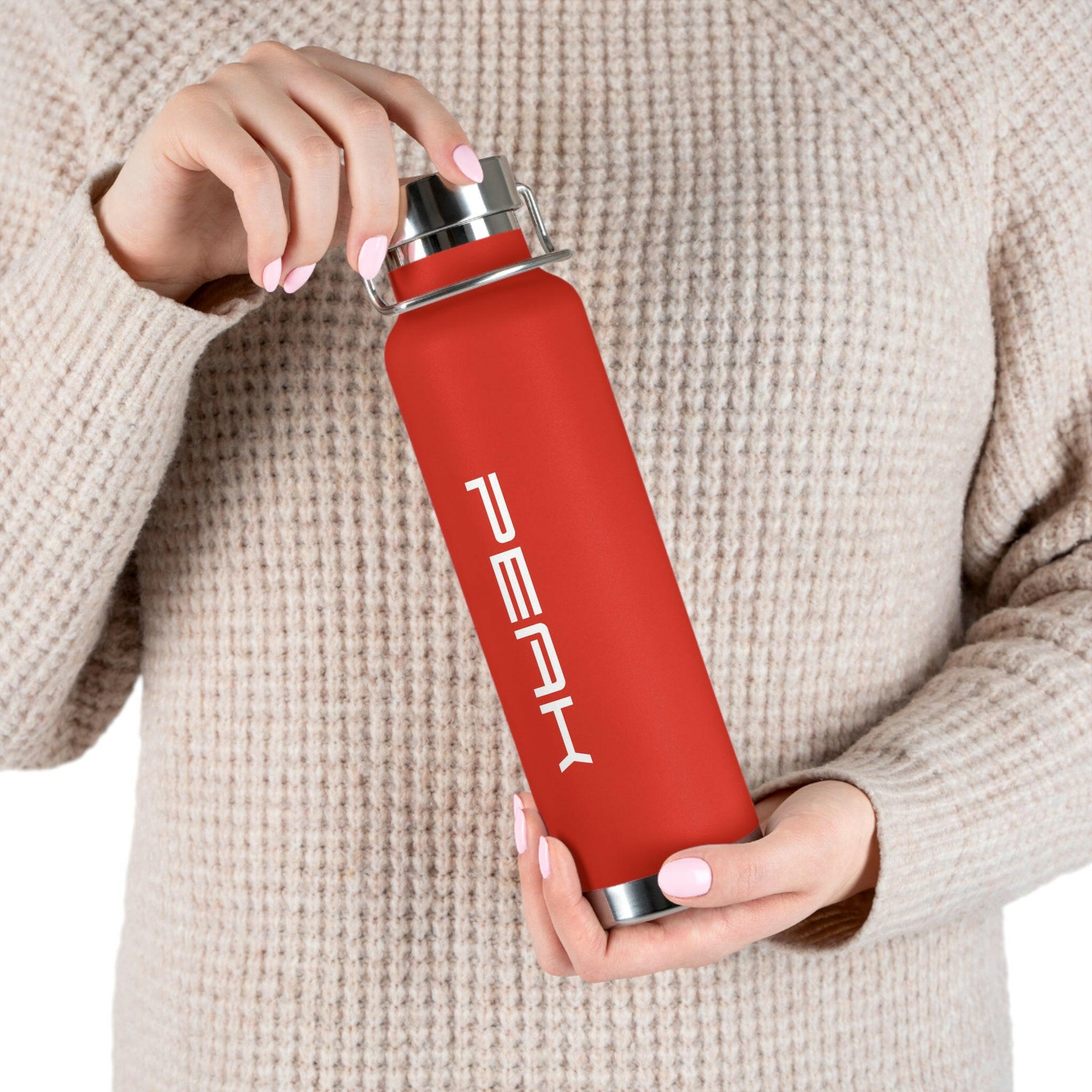 PEAK Vacuum Insulated Bottle 650ml (Available in 8 Colors).