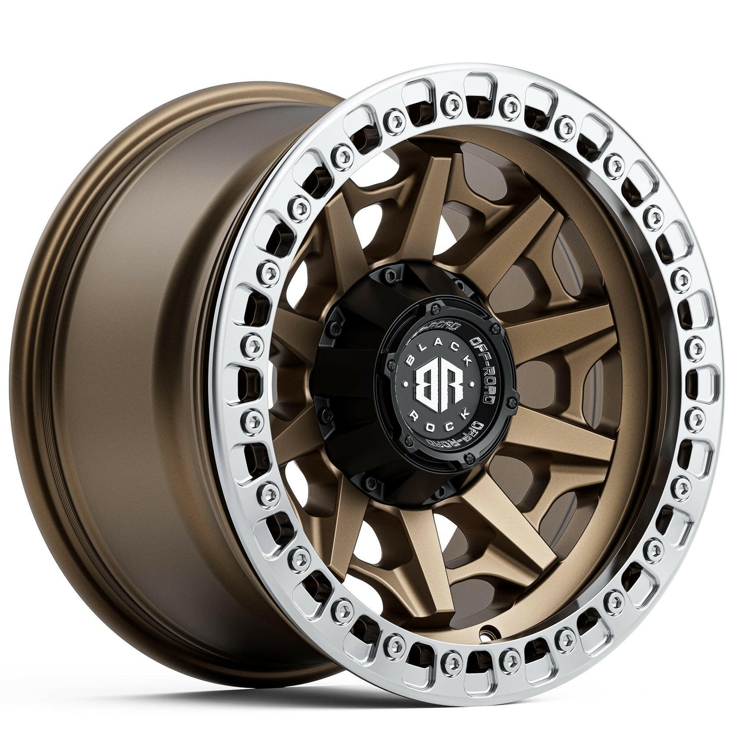 BLACK ROCK CAGE BEADLOCK DARK BRONZE 17X9.