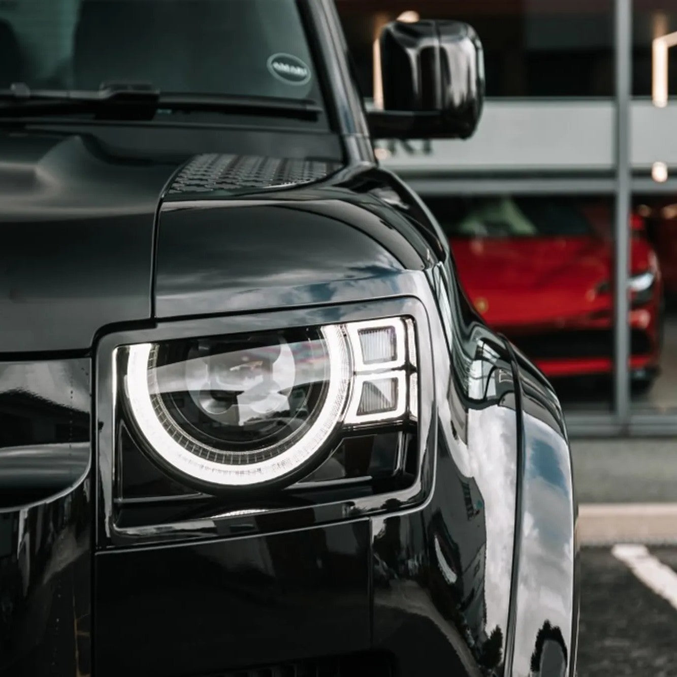 Gloss Black Exterior Styling Pack for Land Rover Defender 90 (L663)