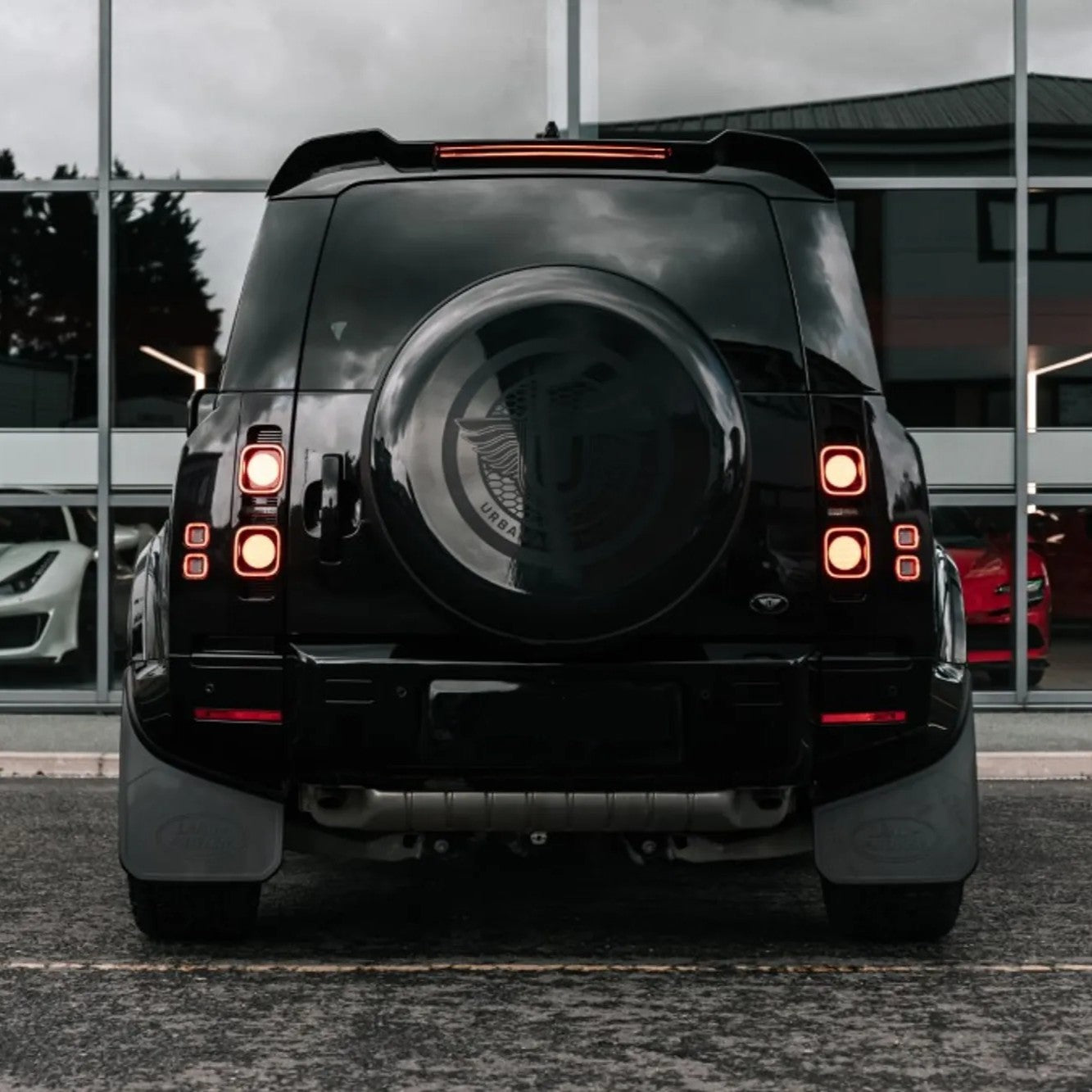 Gloss Black Exterior Styling Pack for Land Rover Defender 110 (L663)