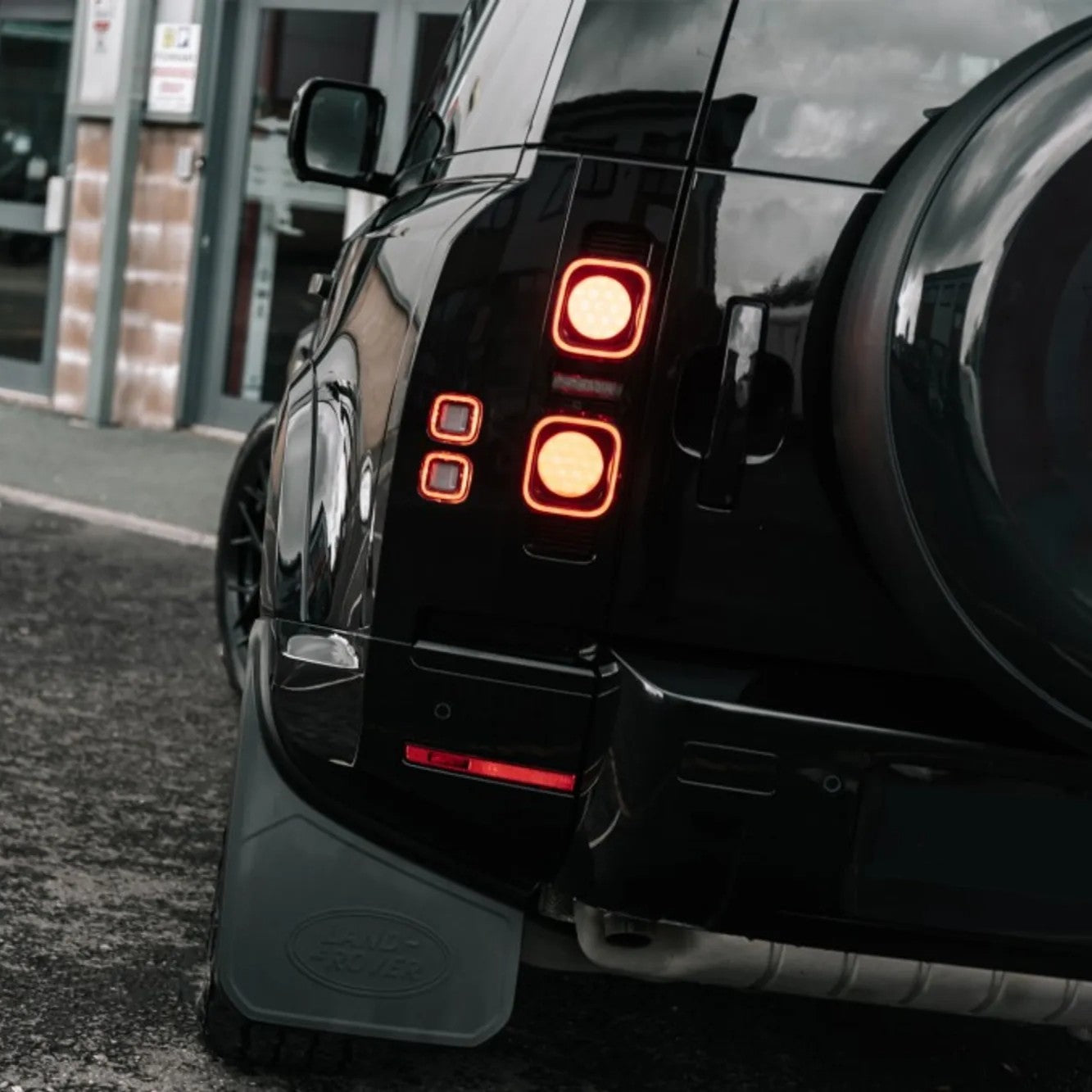 Gloss Black Exterior Styling Pack for Land Rover Defender 90 (L663)