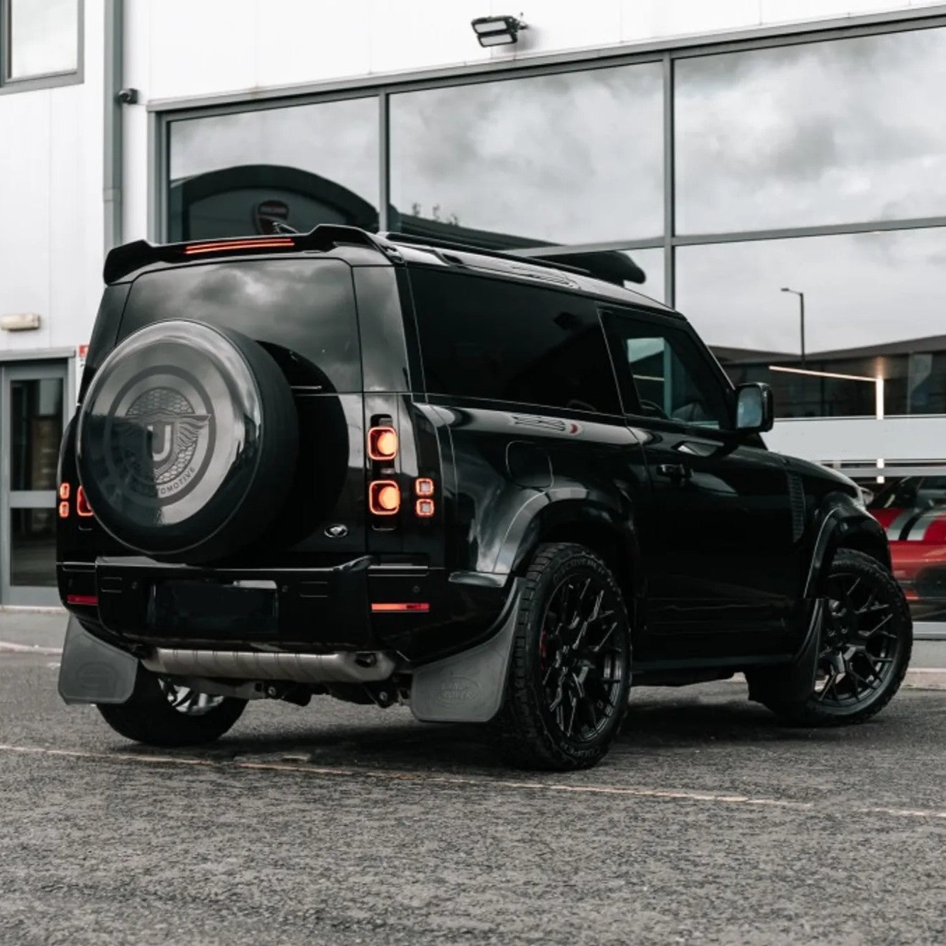 Gloss Black Exterior Styling Pack for Land Rover Defender 90 (L663)