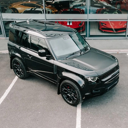 Gloss Black Exterior Styling Pack for Land Rover Defender 90 (L663)