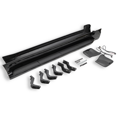 OE Side Steps (Running Boards) with Light for Toyota LandCruiser 300 Series