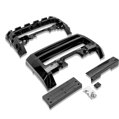 Gloss Black Front A-Frame Grille Guard for Land Rover Defender 90/110/130 (L663)