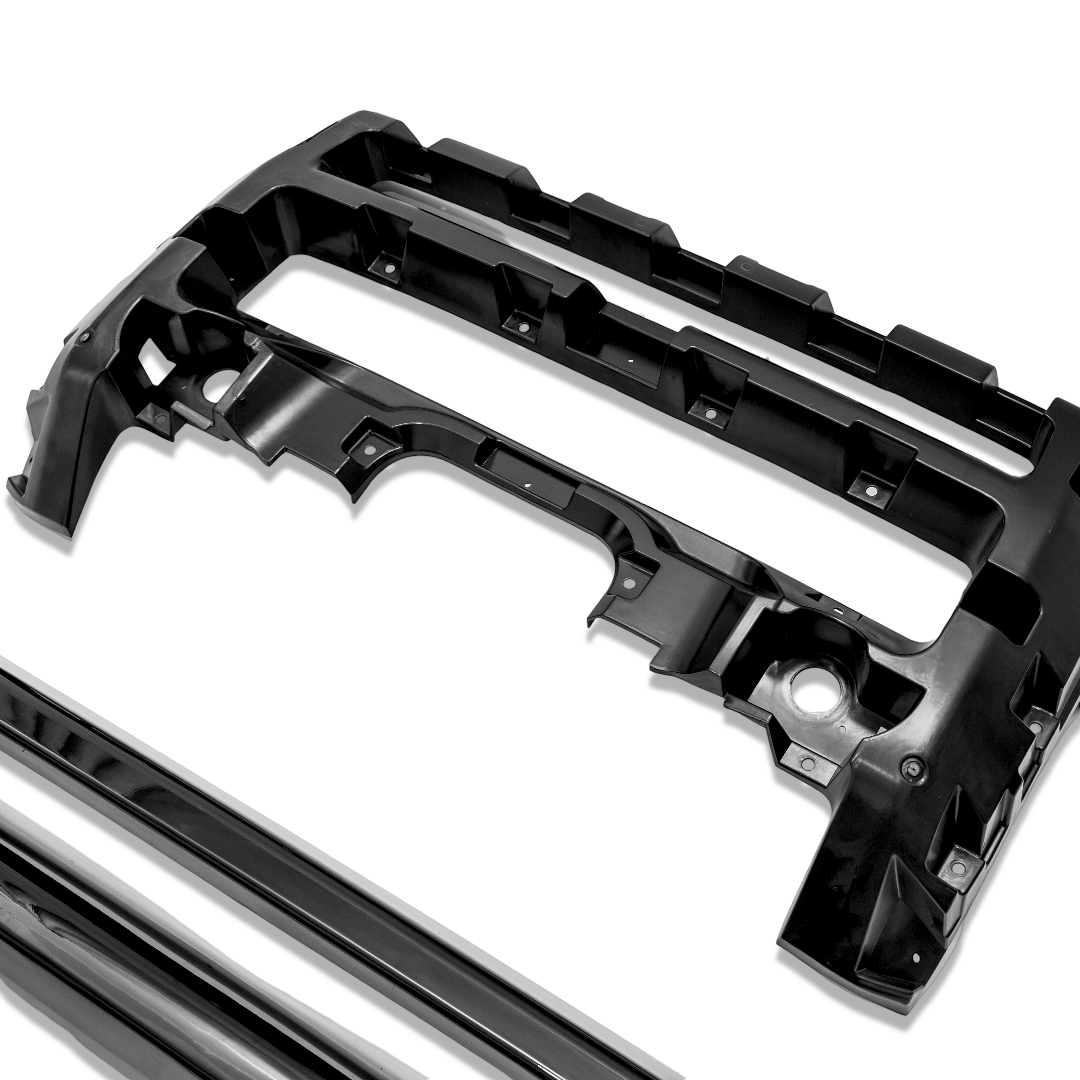 Gloss Black Front A-Frame Grille Guard for Land Rover Defender 90/110/130 (L663)