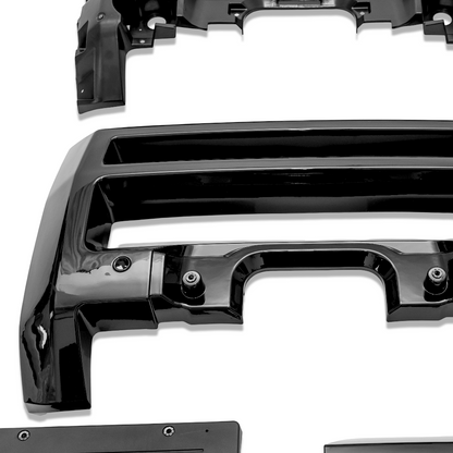 Gloss Black Front A-Frame Grille Guard for Land Rover Defender 90/110/130 (L663)