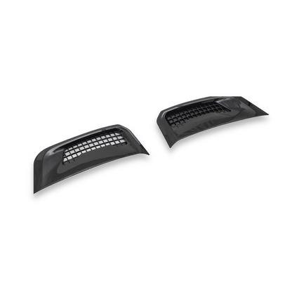 Gloss Black Replacement Side Fender Vents for Land Rover Defender 90/110/130 (L663)