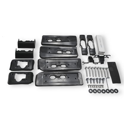 OE Roof Rails for Toyota Land Cruiser 300 (LC300) Black