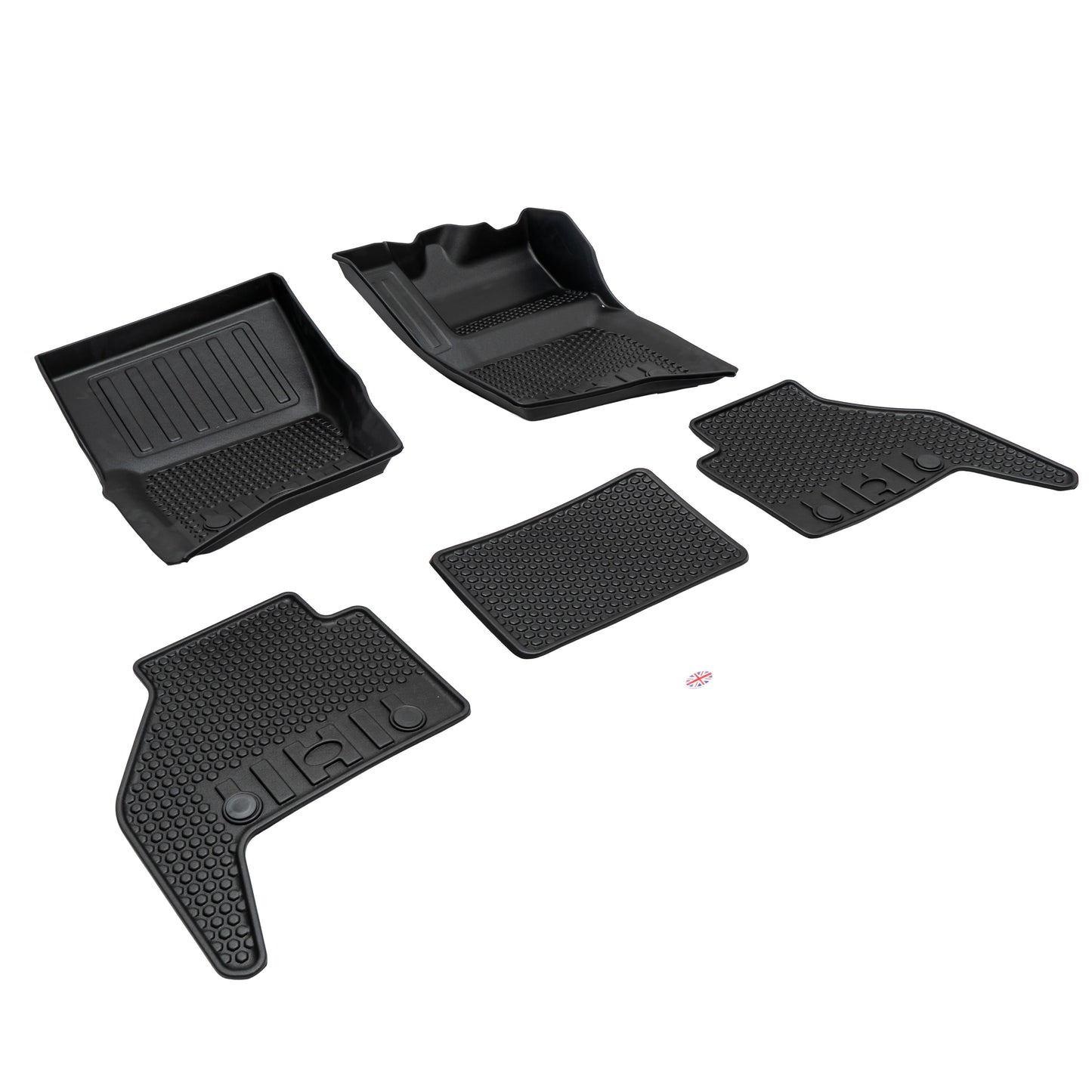 TPE All-Weather Floor Mats for Land Rover Defender 110 & 130 (L663)