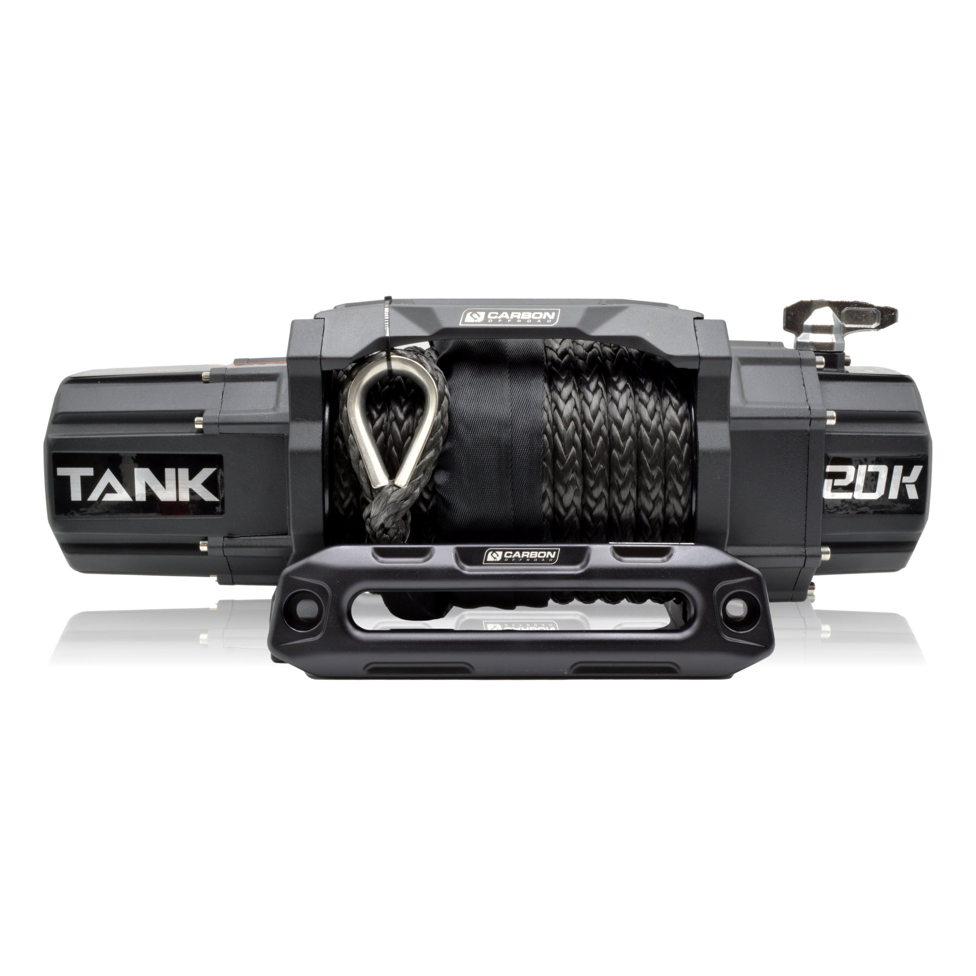 Carbon Tank 20000lb Truck Winch Kit IP68 24V - CW-TK20-24V 5