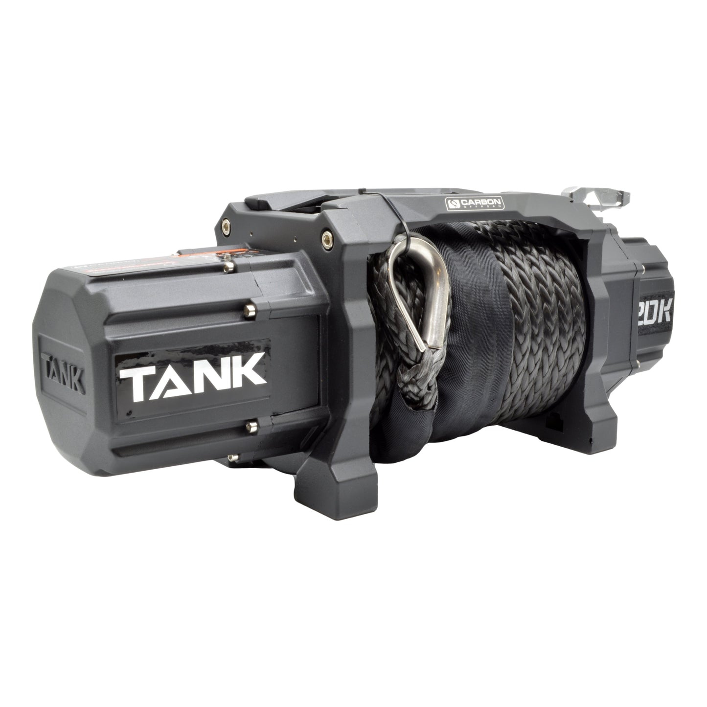 Carbon Tank 20000lb Truck Winch Kit IP68 12V - CW-TK20 6