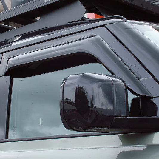 Slimline Tinted Weather Shields for Land Rover Defender 90 (L663)