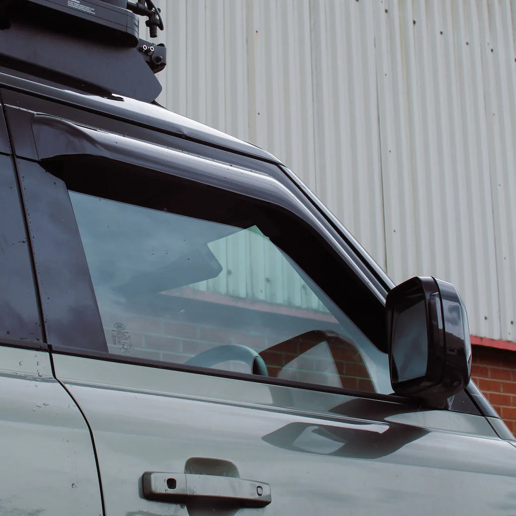 Slimline Tinted Weather Shields for Land Rover Defender 90 (L663)