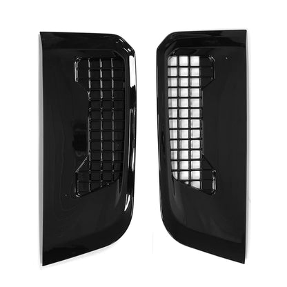 Gloss Black Replacement Side Fender Vents for Land Rover Defender 90/110/130 (L663)