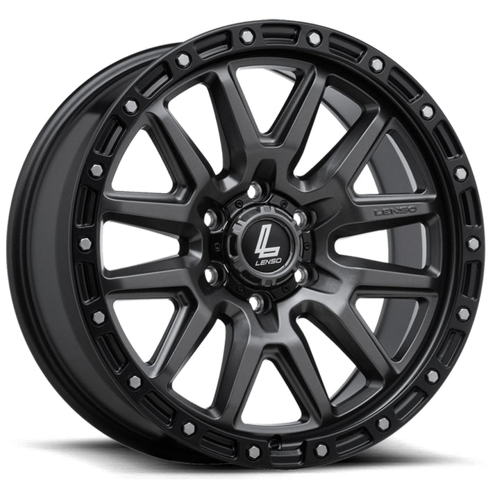 LENSO MARVEL GRAPHITE GREY 17X9 6X139.7 – PEAK 4x4