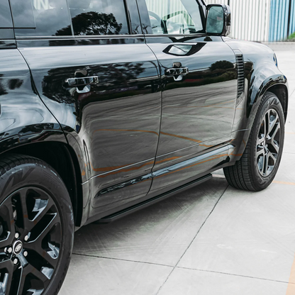 Electric Side Steps for Land Rover Defender 110 / 130 Series (L663) Black