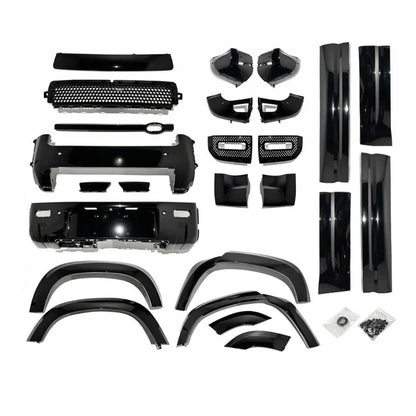 Gloss Black Exterior Styling Pack for Land Rover Defender 110 (L663)