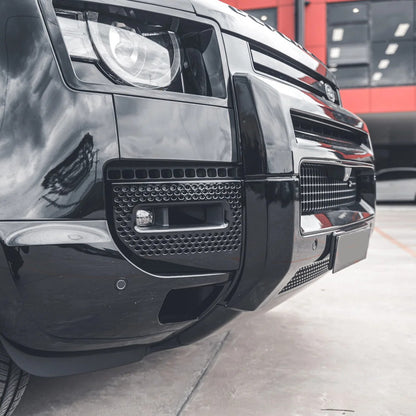 Gloss Black Front A-Frame Grille Guard for Land Rover Defender 90/110/130 (L663)