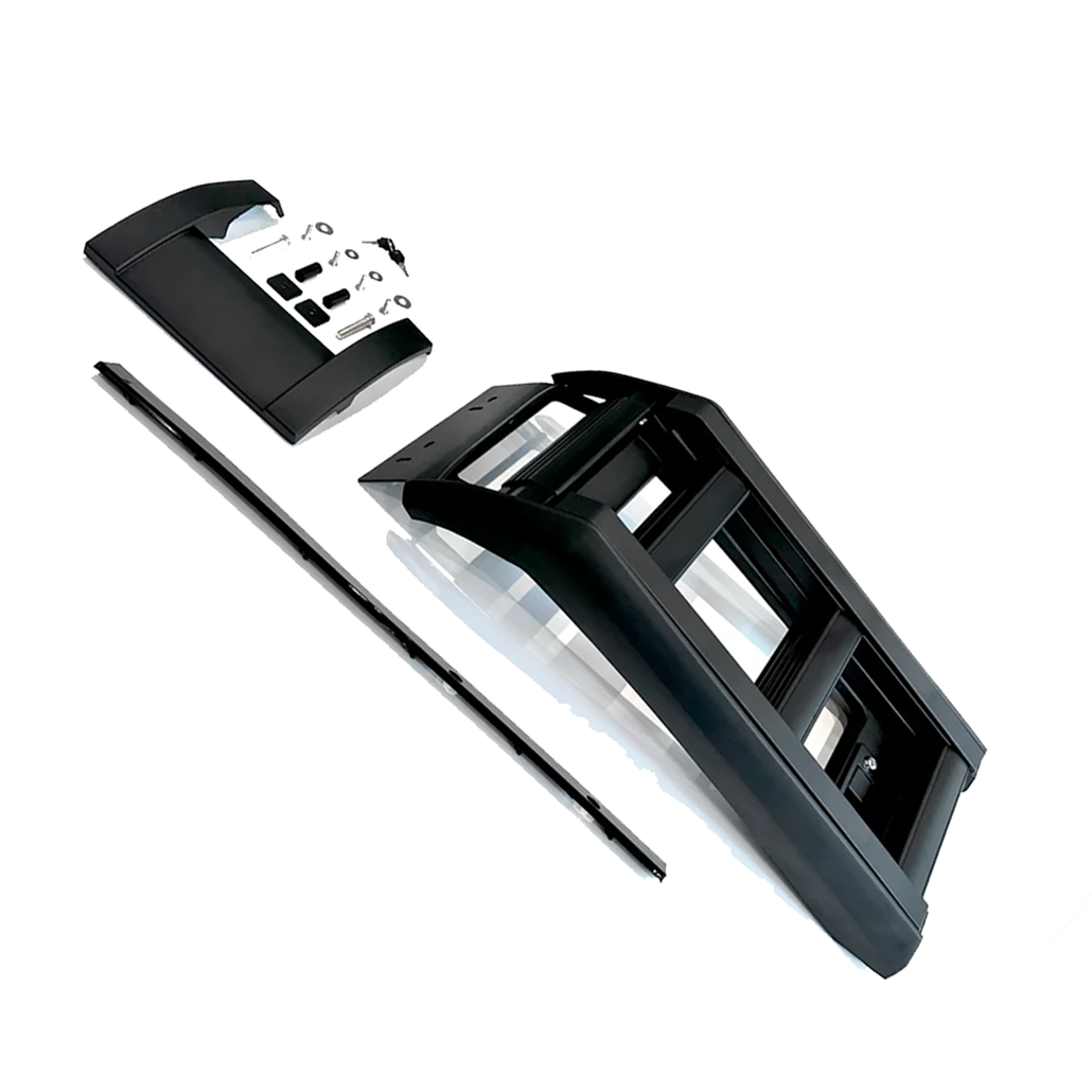 Deployable Roof Ladder For Land Rover Defender 90 / 110 / 130 Series (L663) BLACK