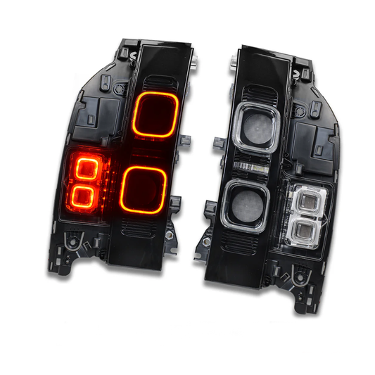 Smoked LED tail Lights for Land Rover Defender 90 / 110 / 130 (L663)