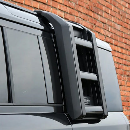 Deployable Roof Ladder For Land Rover Defender 90 / 110 / 130 Series (L663) BLACK