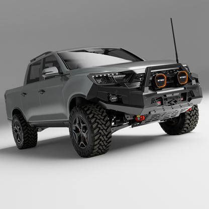 PEAK M1 NightHawk Steel Bull Bar For KGM SsangYong Musso (Single Loop)