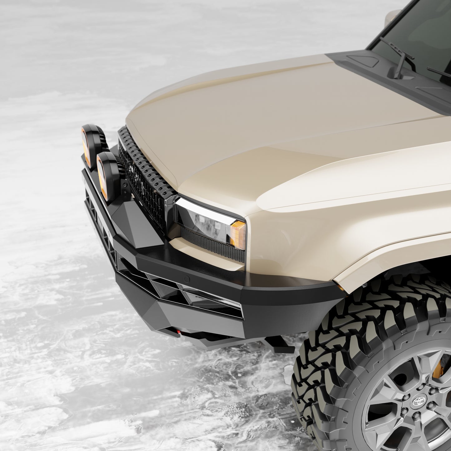 PEAK LC1 Hustler Bull Bar for Toyota Landcruiser Prado 250 | Dakar - Type X EVO